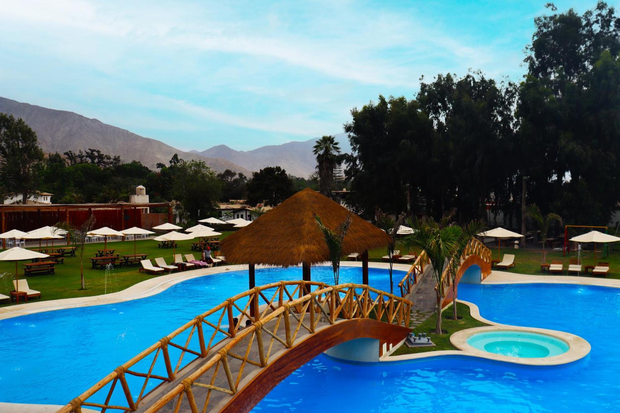 Los Andes - Restaurant & Bungalows Cieneguilla Eksteriør billede