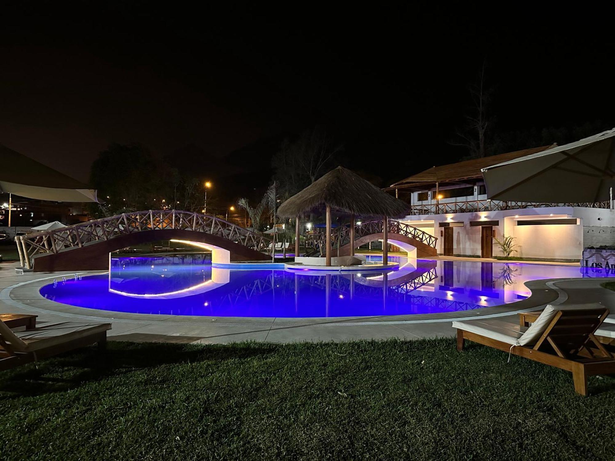 Los Andes - Restaurant & Bungalows Cieneguilla Eksteriør billede